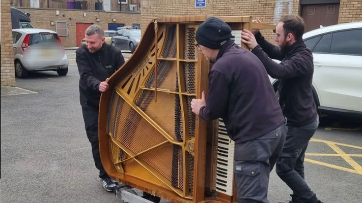 Our Ayrshire to Stevenston Piano Removal